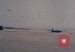 Image of B-24 Liberator bombers landing Berca Airfield Benghazi Libya, 1943, second 8 stock footage video 65675080139