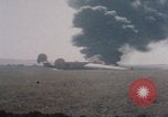 Image of Consolidated B-24 Liberator bomber burning Berca Airfield Benghazi Libya, 1943, second 43 stock footage video 65675080140