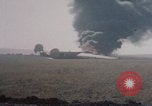 Image of Consolidated B-24 Liberator bomber burning Berca Airfield Benghazi Libya, 1943, second 45 stock footage video 65675080140