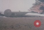 Image of Consolidated B-24 Liberator bomber burning Berca Airfield Benghazi Libya, 1943, second 51 stock footage video 65675080140