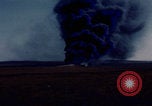 Image of Consolidated B-24 Liberator bomber burning Berca Airfield Benghazi Libya, 1943, second 53 stock footage video 65675080140