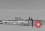 Image of Boeing B-29 bomber with modification Pacific Theater, 1945, second 10 stock footage video 65675080144