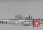 Image of Boeing B-29 bomber with modification Pacific Theater, 1945, second 14 stock footage video 65675080144