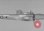 Image of Boeing B-29 bomber with modification Pacific Theater, 1945, second 15 stock footage video 65675080144
