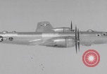 Image of Boeing B-29 bomber with modification Pacific Theater, 1945, second 16 stock footage video 65675080144
