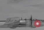 Image of Boeing B-29 bomber with modification Pacific Theater, 1945, second 17 stock footage video 65675080144
