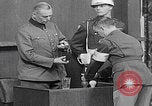 Image of Wilhelm Keitel testifies Nuremberg Germany, 1946, second 17 stock footage video 65675080146