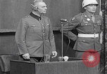 Image of Wilhelm Keitel testifies Nuremberg Germany, 1946, second 25 stock footage video 65675080146