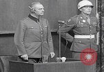 Image of Wilhelm Keitel testifies Nuremberg Germany, 1946, second 58 stock footage video 65675080146