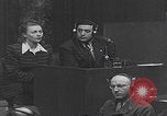 Immagine di Severina Shmaglevskaya testimonianza Norimberga, Germania, 1946, secondo 10 filmato di repertorio 65675080149
