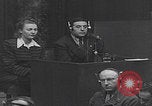 Immagine di Severina Shmaglevskaya testimonianza Norimberga, Germania, 1946, secondo 54 filmato di repertorio 65675080149