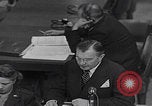 Image of Robert H Jackson speech Nuremberg Germany, 1946, second 12 stock footage video 65675080151