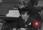 Image of Robert H Jackson speech Nuremberg Germany, 1946, second 13 stock footage video 65675080151