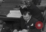Image of Robert H Jackson speech Nuremberg Germany, 1946, second 17 stock footage video 65675080151