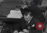 Image of Robert H Jackson speech Nuremberg Germany, 1946, second 20 stock footage video 65675080151