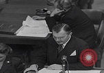 Image of Robert H Jackson speech Nuremberg Germany, 1946, second 31 stock footage video 65675080151