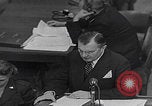 Image of Robert H Jackson speech Nuremberg Germany, 1946, second 32 stock footage video 65675080151