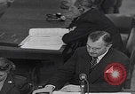 Image of Robert H Jackson speech Nuremberg Germany, 1946, second 36 stock footage video 65675080151