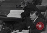 Image of Robert H Jackson speech Nuremberg Germany, 1946, second 40 stock footage video 65675080151