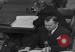 Image of Robert H Jackson speech Nuremberg Germany, 1946, second 42 stock footage video 65675080151