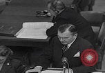Image of Robert H Jackson speech Nuremberg Germany, 1946, second 43 stock footage video 65675080151