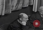 Image of Robert H Jackson speech Nuremberg Germany, 1946, second 54 stock footage video 65675080151