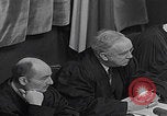 Image of Robert H Jackson speech Nuremberg Germany, 1946, second 56 stock footage video 65675080151