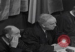 Image of Robert H Jackson speech Nuremberg Germany, 1946, second 58 stock footage video 65675080151