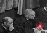 Image of Robert H Jackson speech Nuremberg Germany, 1946, second 62 stock footage video 65675080151
