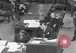 Image of Prosecutor Robert H Jackson speech Nuremberg Germany, 1946, second 1 stock footage video 65675080152