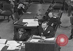 Image of Prosecutor Robert H Jackson speech Nuremberg Germany, 1946, second 3 stock footage video 65675080152