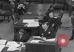 Image of Prosecutor Robert H Jackson speech Nuremberg Germany, 1946, second 5 stock footage video 65675080152