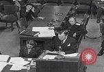 Image of Prosecutor Robert H Jackson speech Nuremberg Germany, 1946, second 7 stock footage video 65675080152