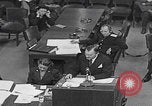 Image of Prosecutor Robert H Jackson speech Nuremberg Germany, 1946, second 17 stock footage video 65675080152