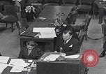 Image of Prosecutor Robert H Jackson speech Nuremberg Germany, 1946, second 27 stock footage video 65675080152