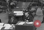 Image of Prosecutor Robert H Jackson speech Nuremberg Germany, 1946, second 33 stock footage video 65675080152