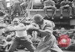 Image of African American boxing match WW2 Pacific Ocean, 1944, second 8 stock footage video 65675080155