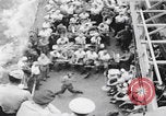 Image of African American boxing match WW2 Pacific Ocean, 1944, second 27 stock footage video 65675080155