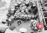 Image of African American boxing match WW2 Pacific Ocean, 1944, second 28 stock footage video 65675080155