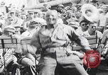 Image of African American boxing match WW2 Pacific Ocean, 1944, second 32 stock footage video 65675080155