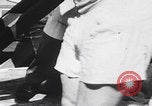 Image of line crossing ceremony WW2 Pacific Ocean, 1944, second 14 stock footage video 65675080156