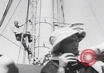 Image of line crossing ceremony WW2 Pacific Ocean, 1944, second 25 stock footage video 65675080156