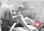 Image of line crossing ceremony WW2 Pacific Ocean, 1944, second 45 stock footage video 65675080156