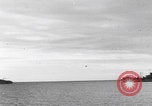 Image of line crossing ceremony WW2 Pacific Ocean, 1944, second 59 stock footage video 65675080156
