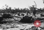 Image Des trous de bœuf japonais ont brûlé à Angaur Îles Palaos d'Angaur, 1944, de la seconde 42 séquences d'archives historiques vidéo 65675080162