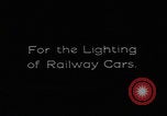 Image of vintage railroad batteries and switching United States USA, 1926, second 1 stock footage video 65675080176