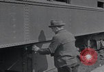 Image of vintage railroad batteries and switching United States USA, 1926, second 6 stock footage video 65675080176