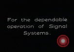 Image of vintage railroad batteries and switching United States USA, 1926, second 19 stock footage video 65675080176