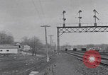 Image of vintage railroad batteries and switching United States USA, 1926, second 38 stock footage video 65675080176
