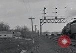 Image of vintage railroad batteries and switching United States USA, 1926, second 40 stock footage video 65675080176